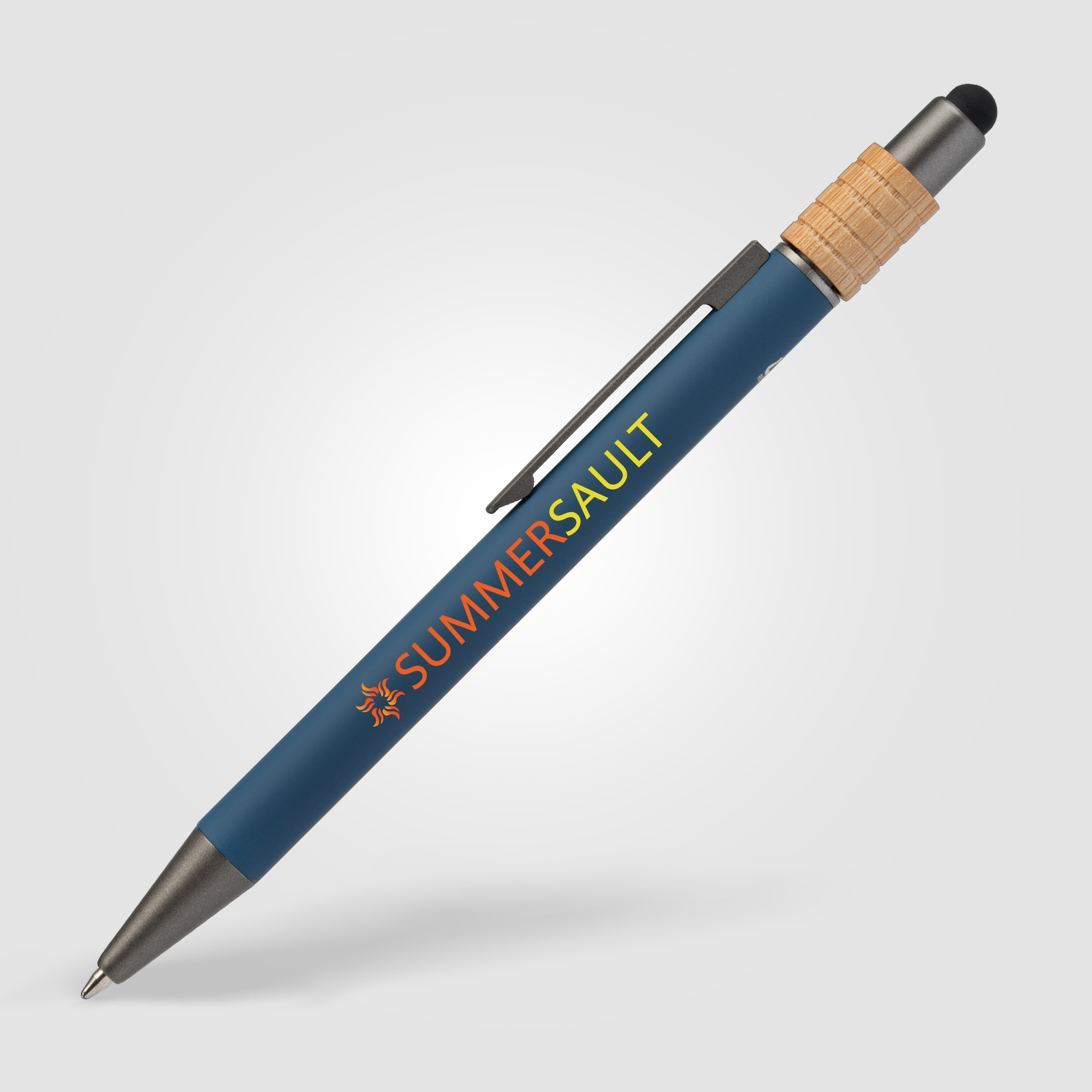 Stylo / stylet personnalisable - Reborn Spinner Bleu marine